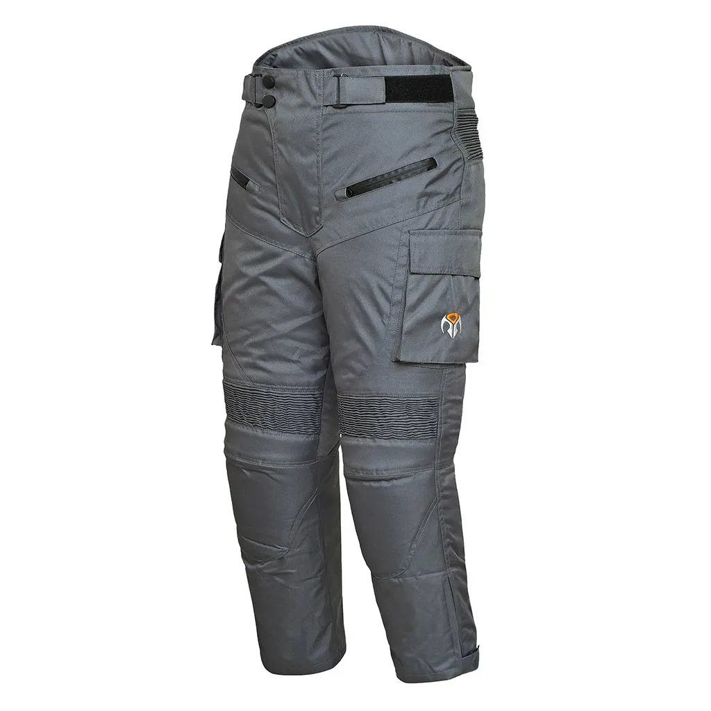 RIDERACT® Cordura Waterproof Motorcycle Pant TARZAN Iron Grey