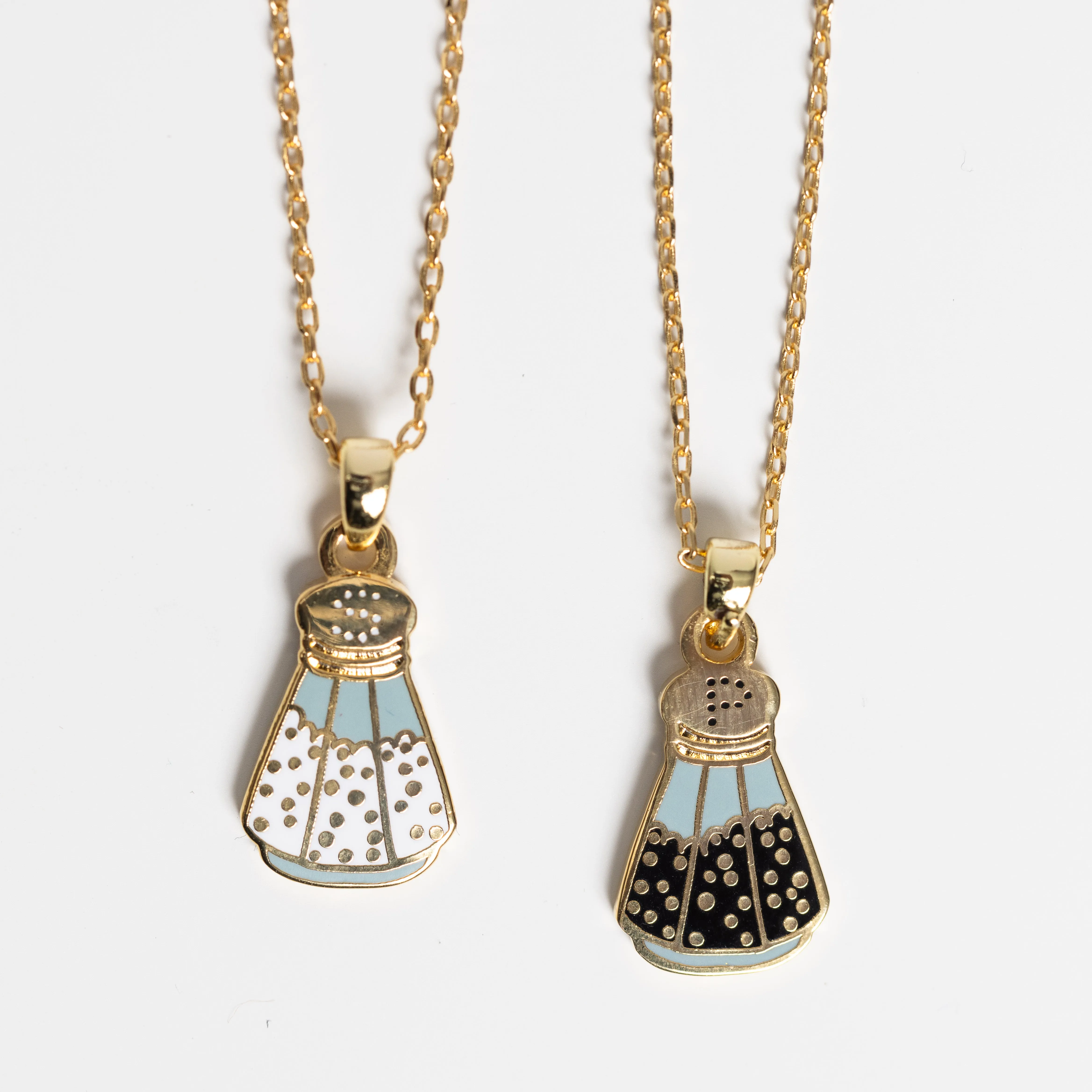 Salt & Pepper - Double-Sided Pendant