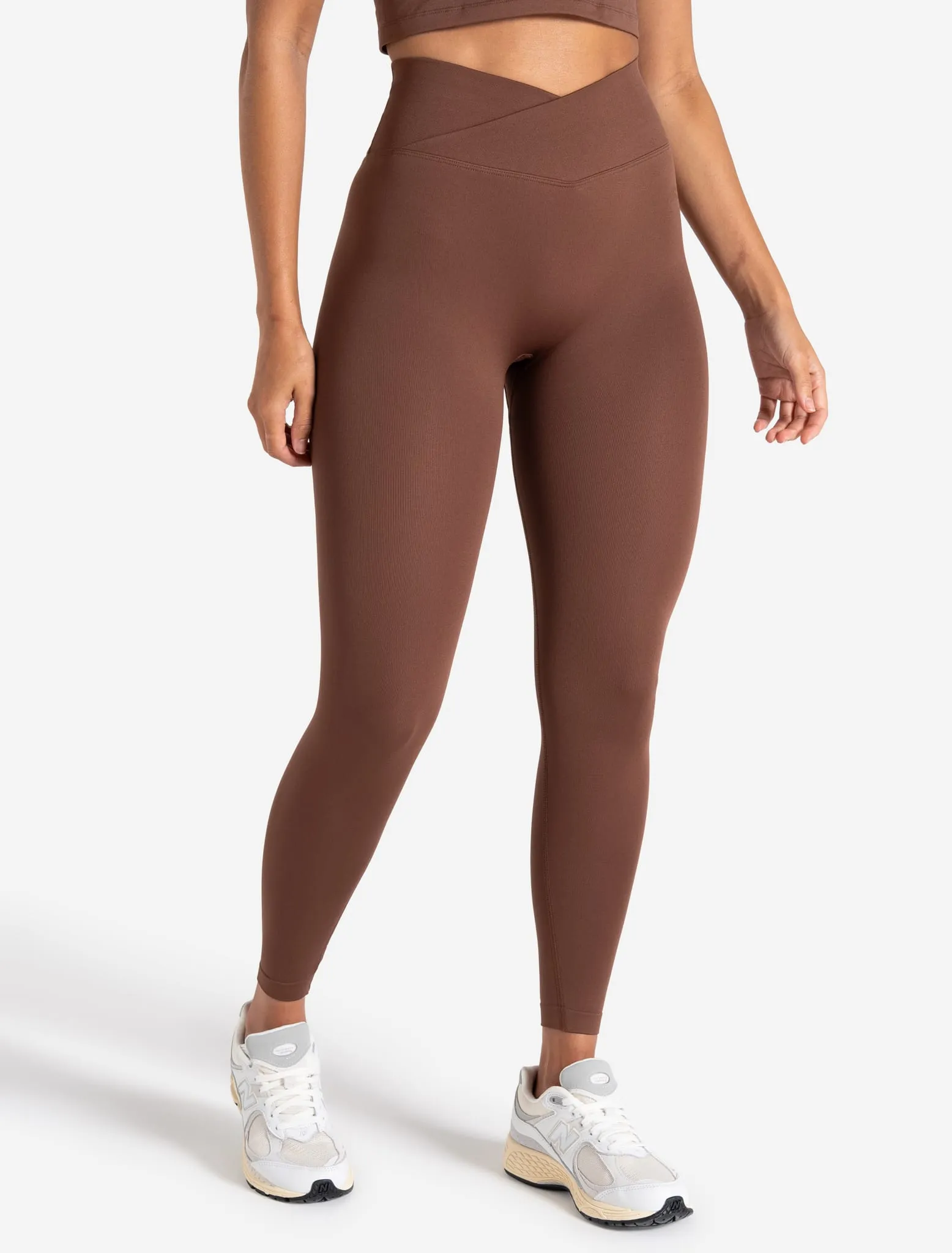 Sculpt Seamless Scrunch Leggings - Cocoa Brown