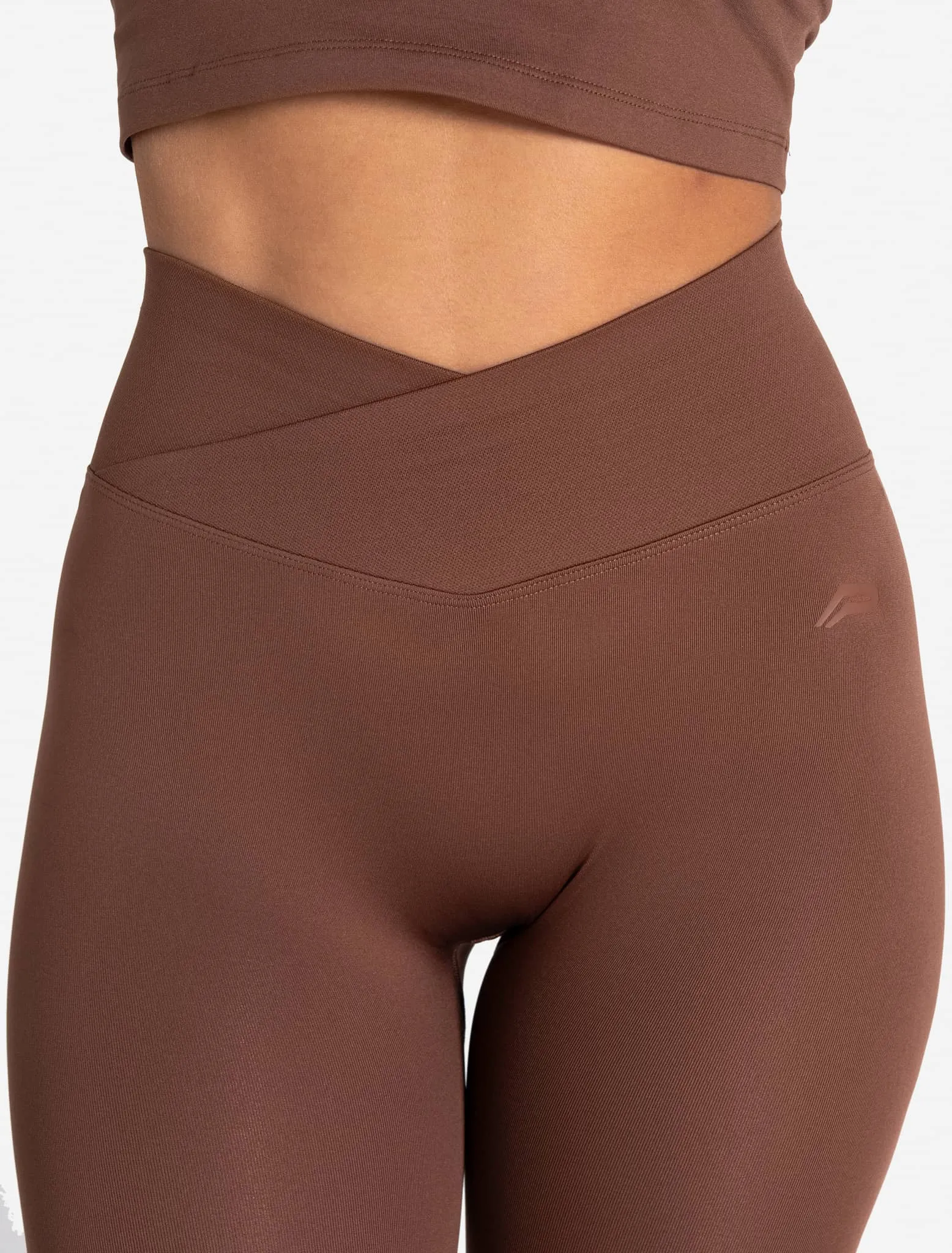 Sculpt Seamless Scrunch Leggings - Cocoa Brown