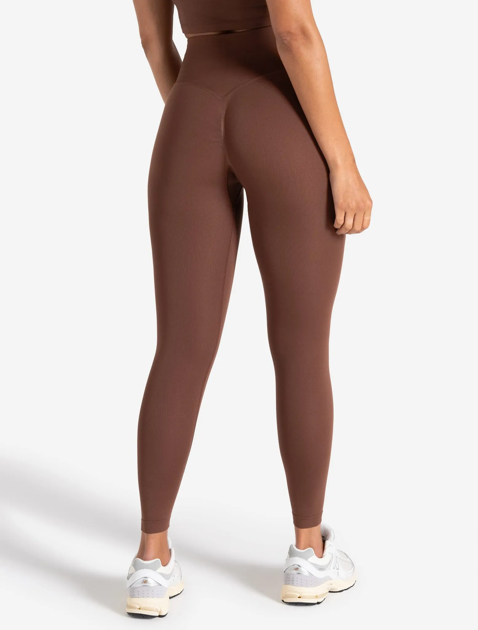 Sculpt Seamless Scrunch Leggings - Cocoa Brown