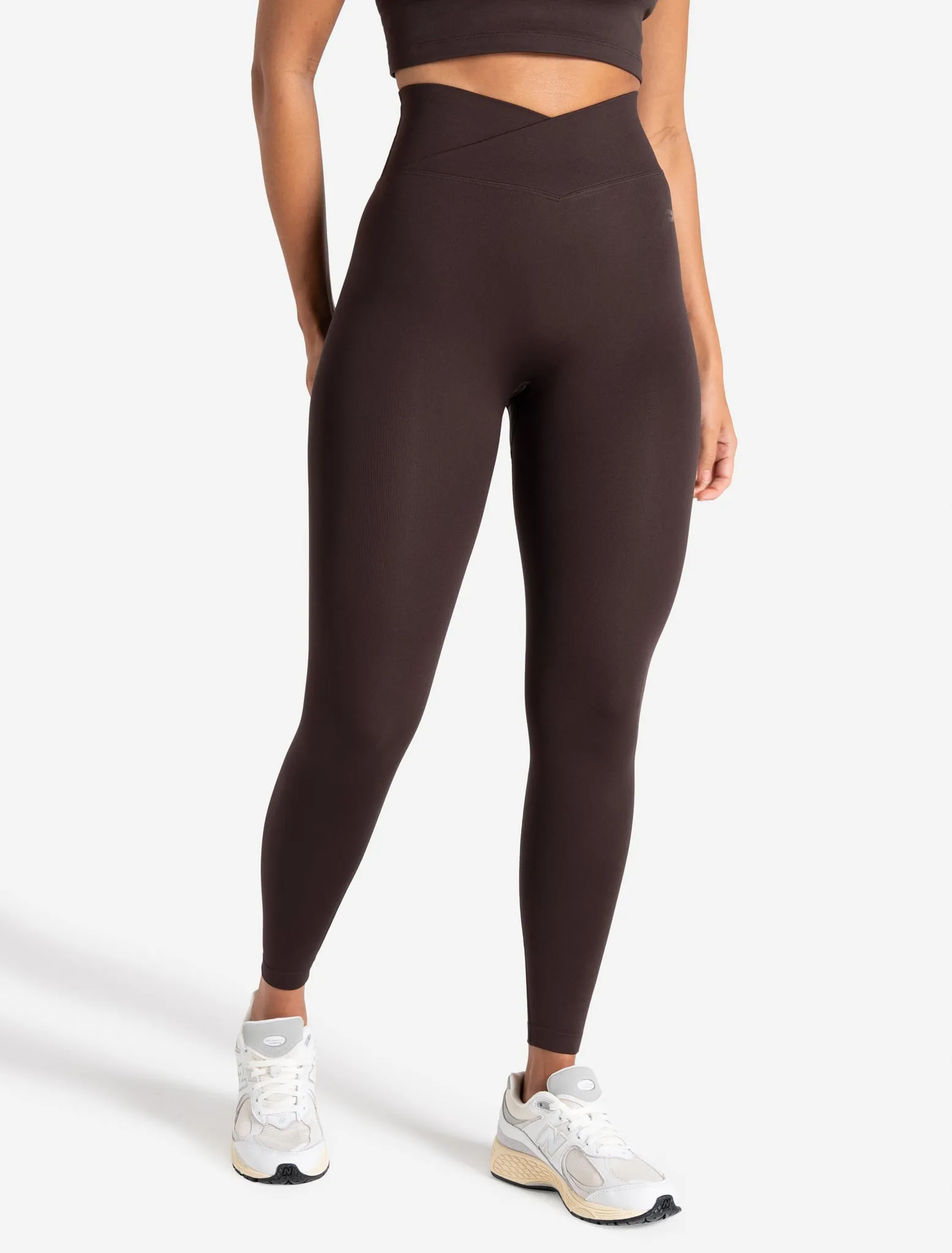 Sculpt Seamless Scrunch Leggings - Espresso