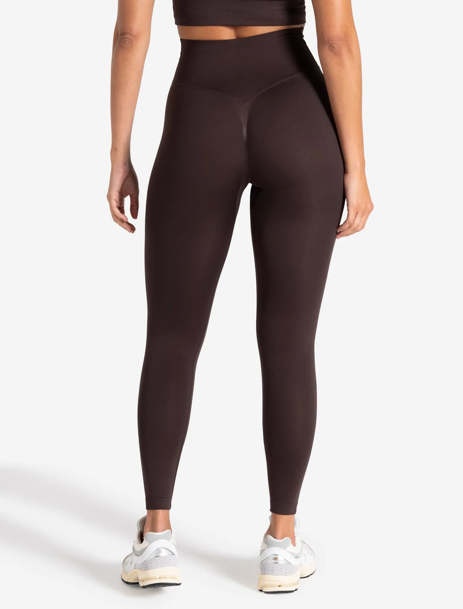 Sculpt Seamless Scrunch Leggings - Espresso