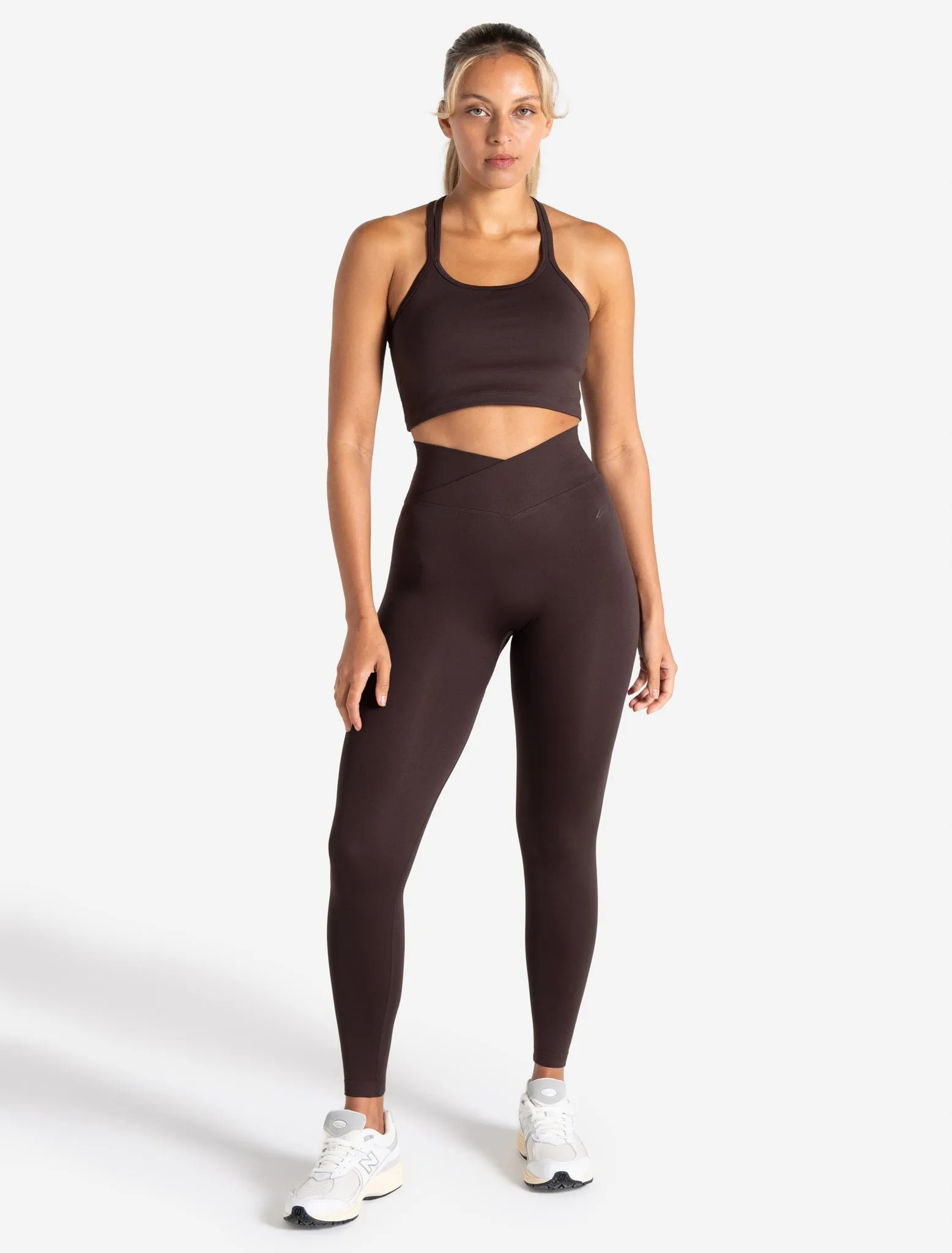 Sculpt Seamless Scrunch Leggings - Espresso