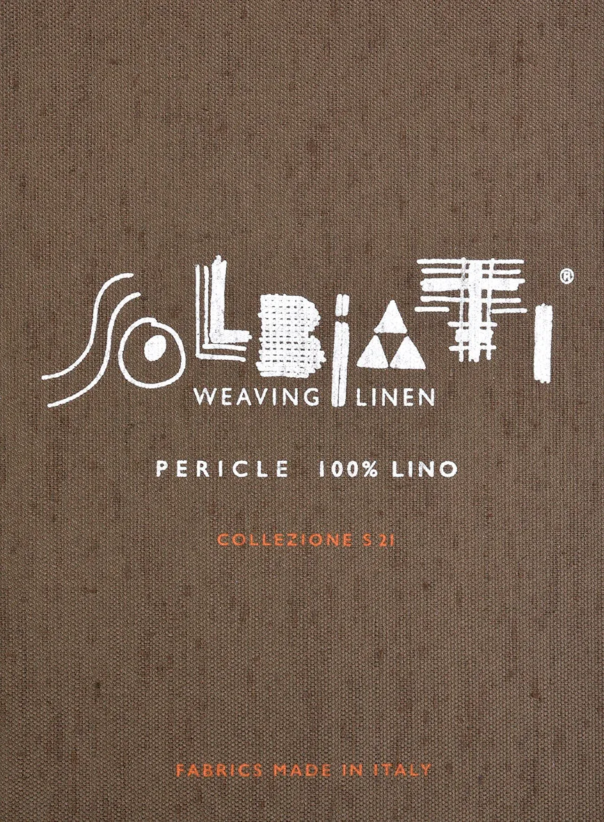 Solbiati Pericle Natural Linen Pants