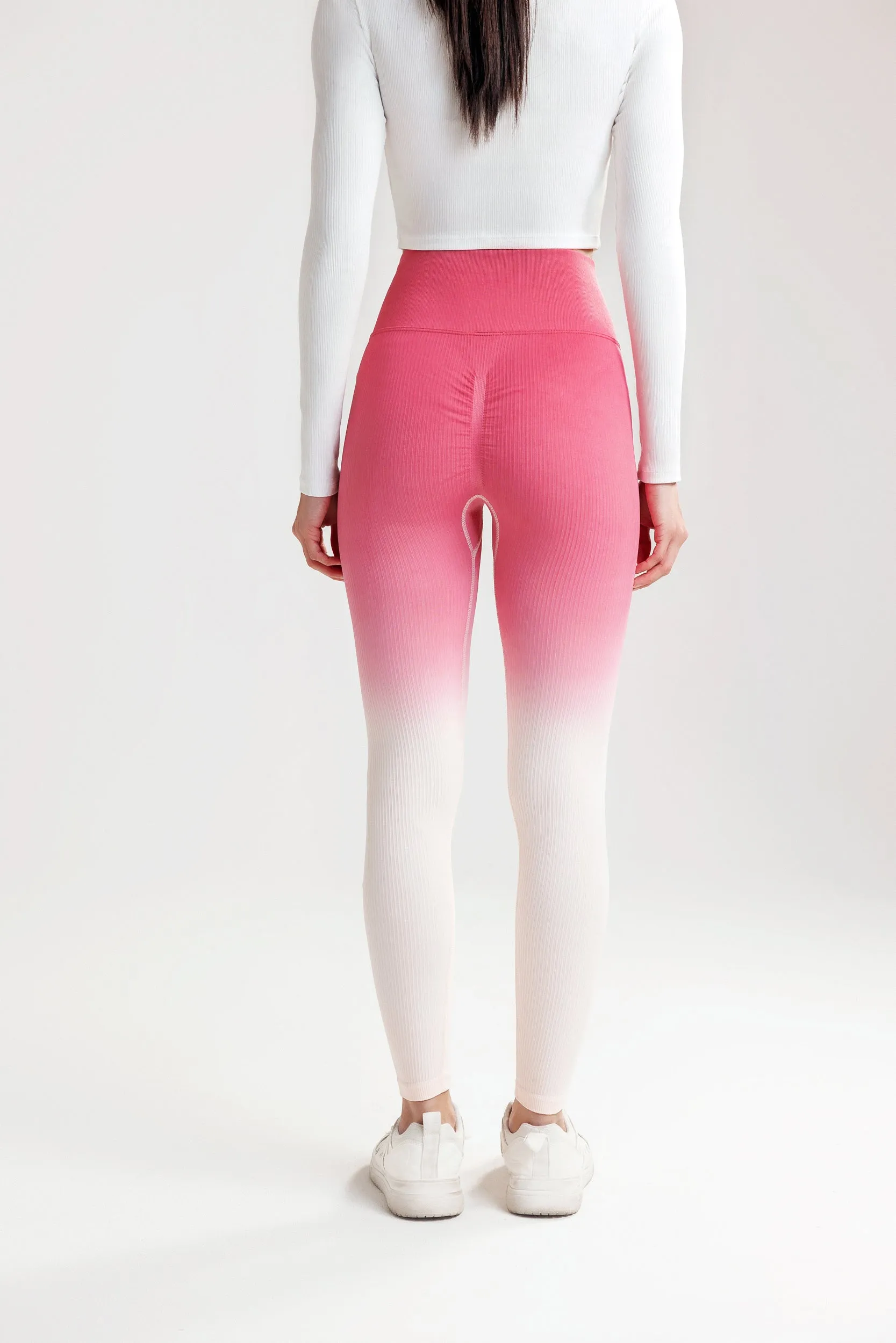 SpectrumStride Leggings (Pink)