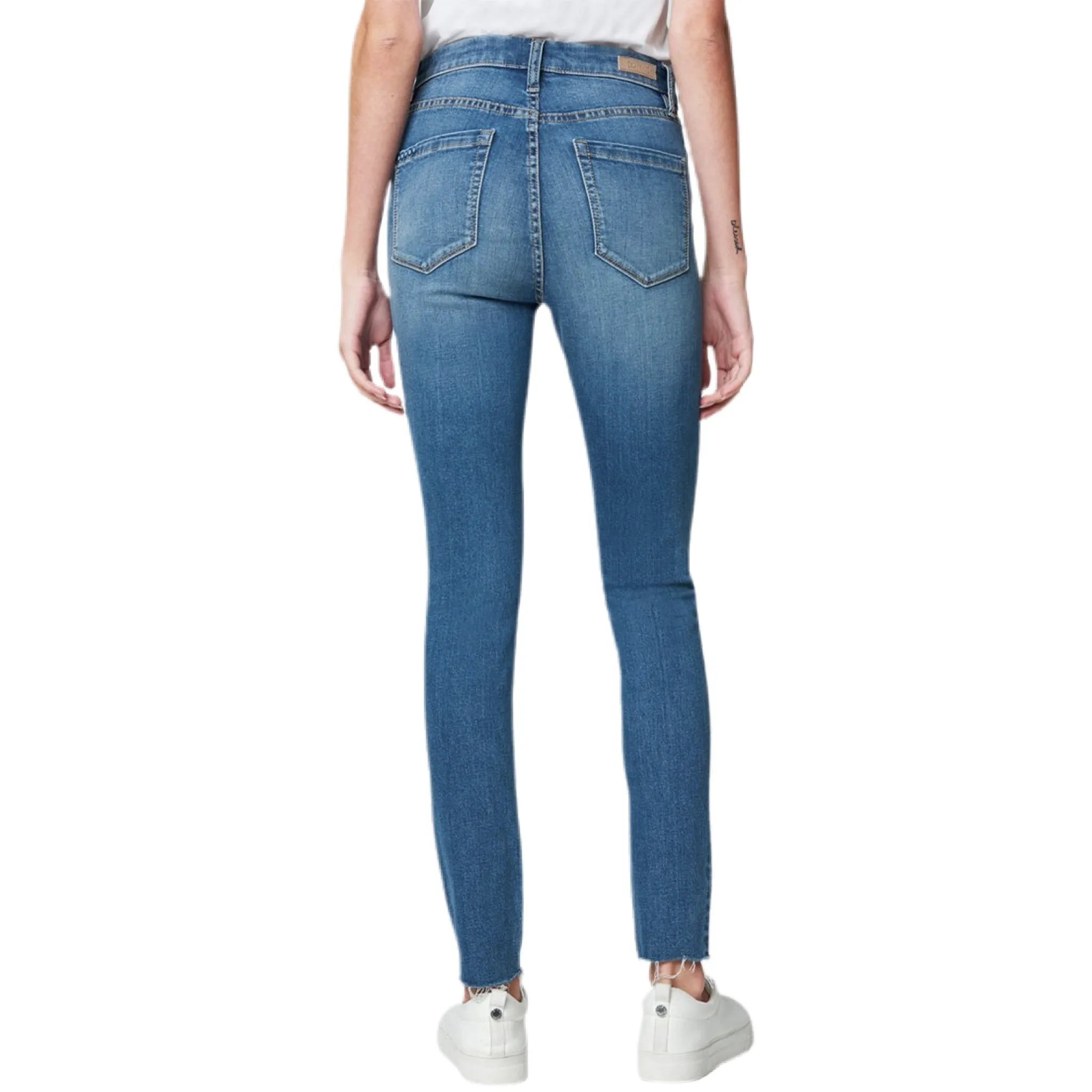 The Great Jones High Rise Skinny - Casual Friday Blue.