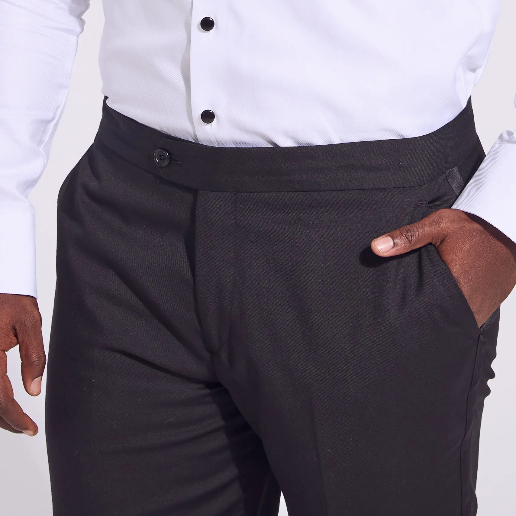 The Kirrin Noir Tuxedo Pants