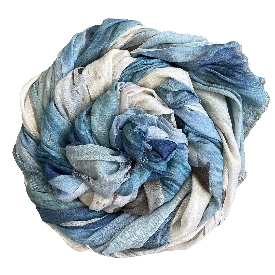 URBAN FABLE COTTON SCARF | Salmon Bay