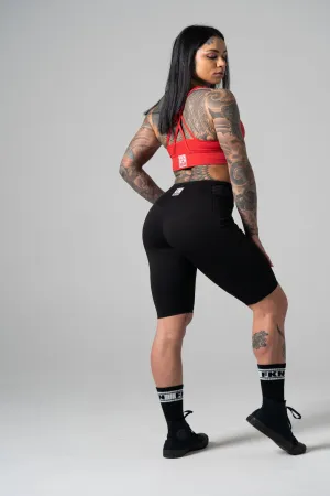 Vixen | Pocket Bike Shorts | Black