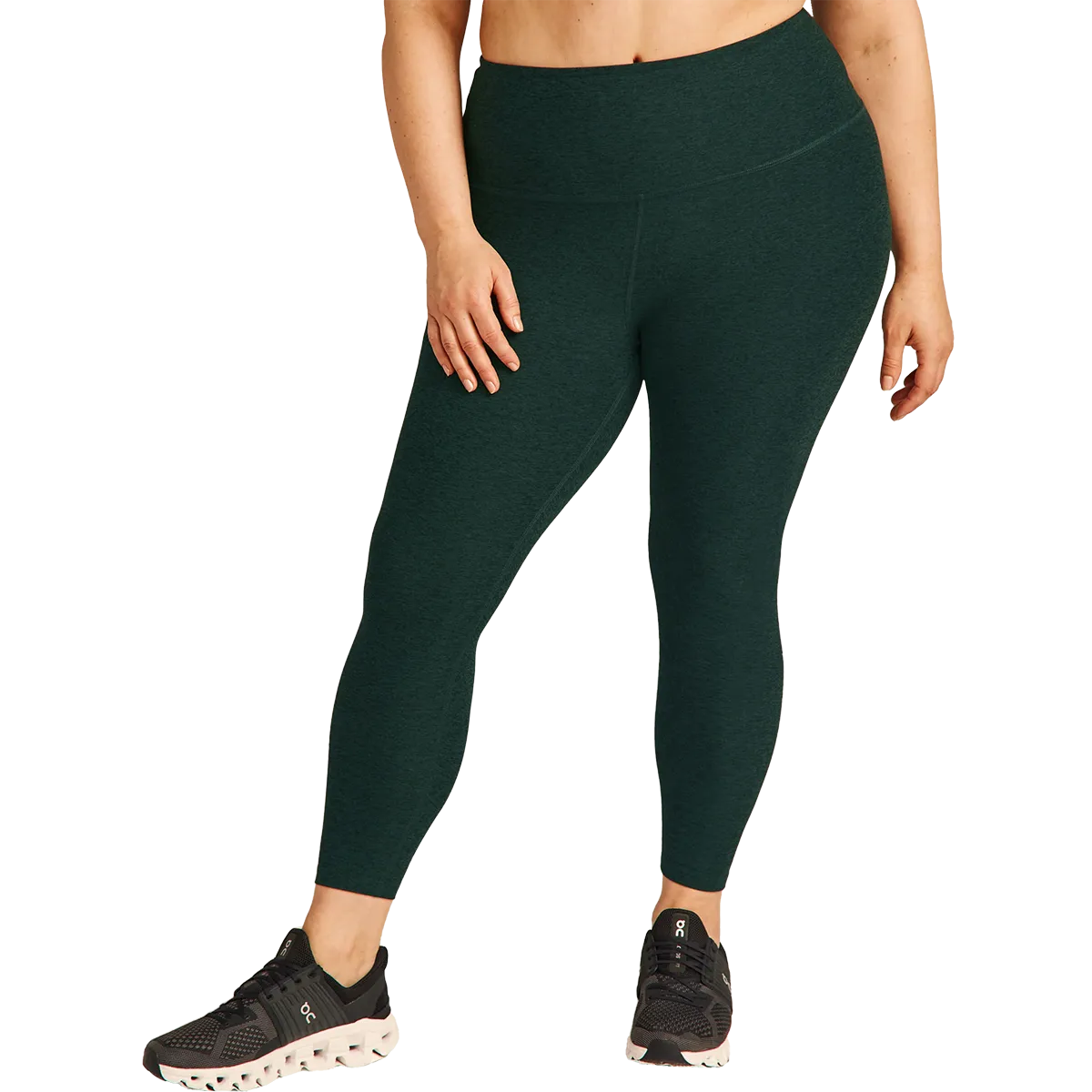 Women's Spacedye High Waisted Midi Legging - Extended